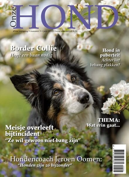 Onze Hond – juni 2022 Cover