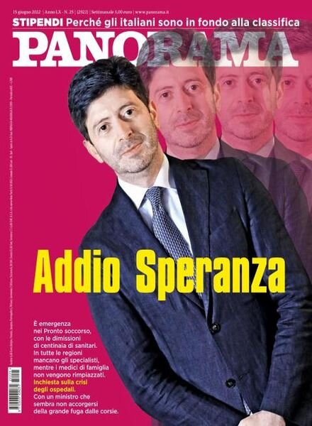 Panorama Italia – 15 giugno 2022 Cover