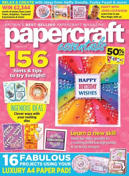Papercraft Essentials – June 2022 Cover