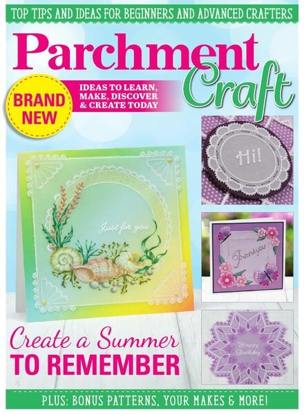 Parchment Craft – July-August 2022 Cover