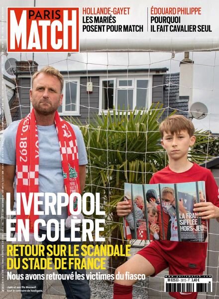 Paris Match – 16 juin 2022 Cover