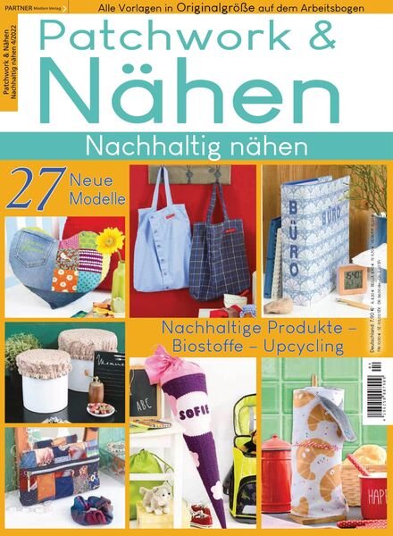 Patchwork & Nahen SPEZIAL – 21 Mai 2022 Cover