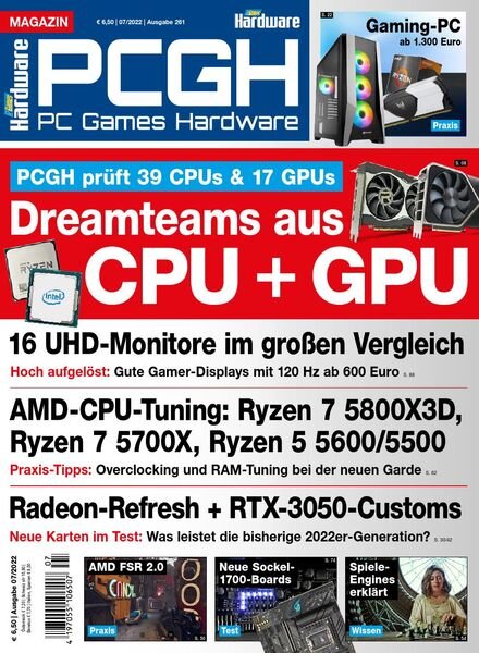 PC Games Hardware – Juli 2022 Cover