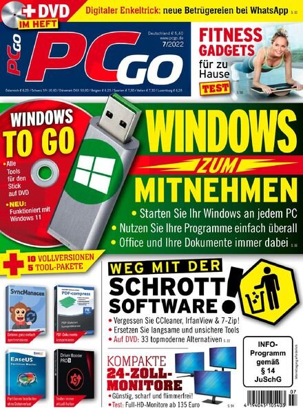 PCgo – Juli 2022 Cover