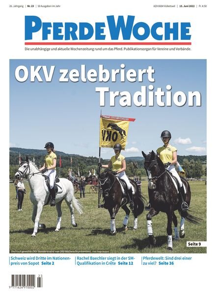 PferdeWoche – 15 Juni 2022 Cover