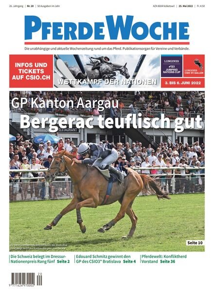 PferdeWoche – 25 Mai 2022 Cover