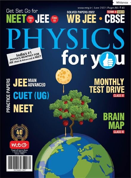 Physics For You – June 2022 Cover