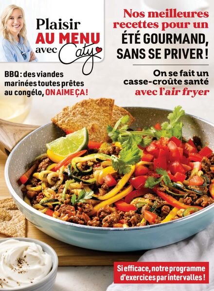 Plaisir au menu avec Caty – Juin 2022 Cover