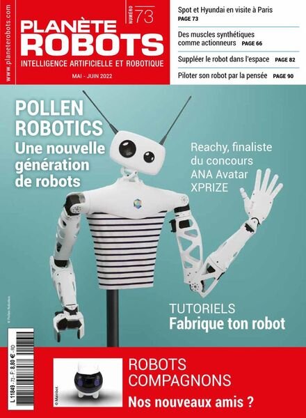 Planete Robots – Mai-Juin 2022 Cover