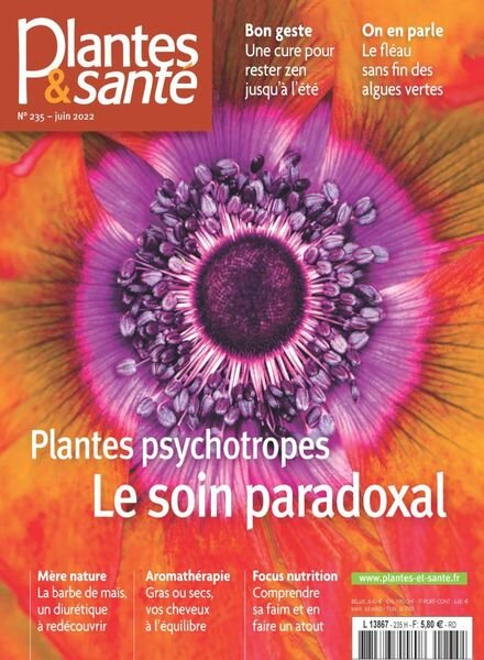 Plantes & Sante – Juin 2022 Cover