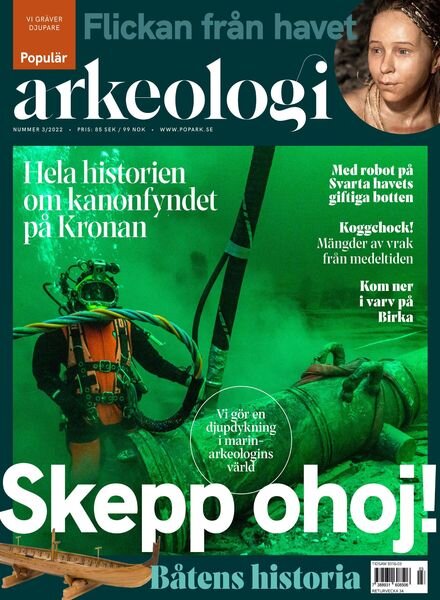 Popular arkeologi – juni 2022 Cover