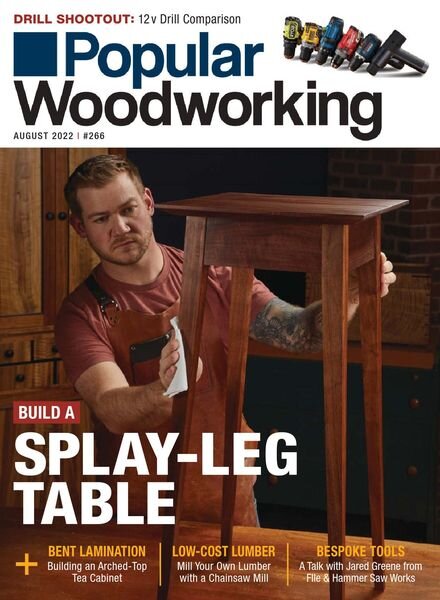 Popular Woodworking – July 2022 Cover