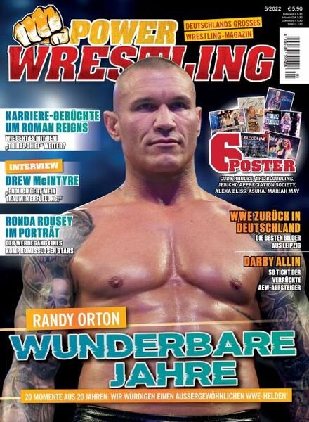 Power-Wrestling – Juni 2022 Cover