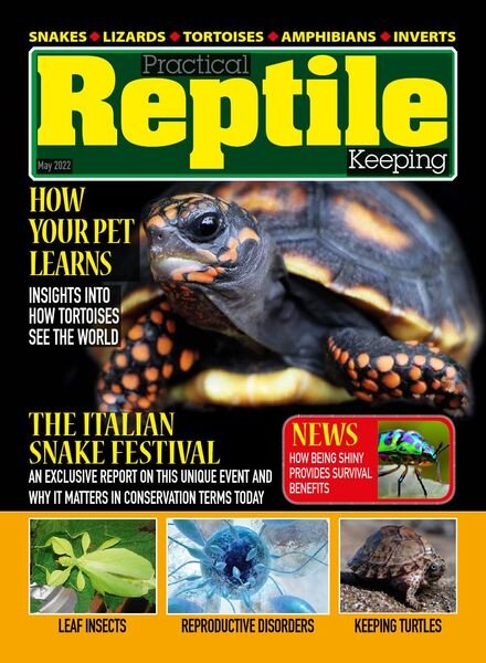 Practical Reptile Keeping – May 2022 Cover