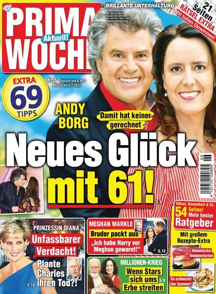 Prima Woche – 01 Juni 2022 Cover