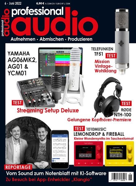 Professional Audio – Juni 2022 Cover