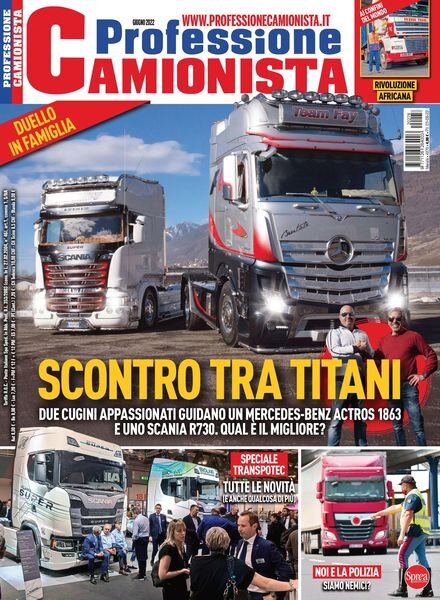 Professione Camionista – luglio 2022 Cover