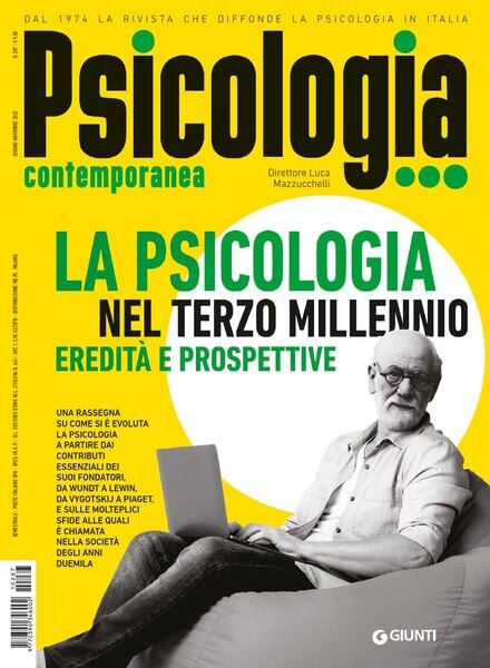 Psicologia Contemporanea – Giugno-Novembre 2022 Cover