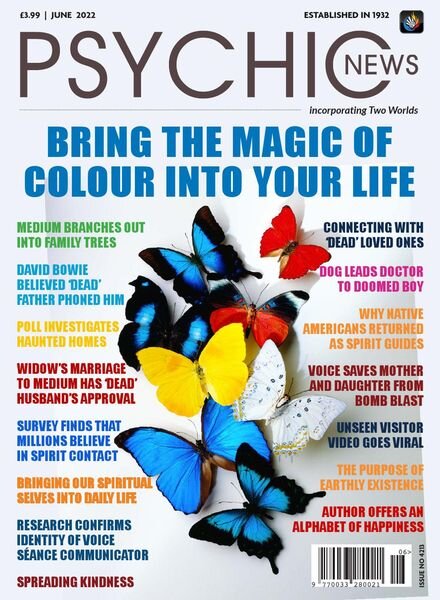 Psychic News – June 2022 Cover
