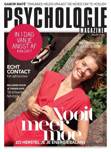 Psychologie Magazine – augustus 2022 Cover