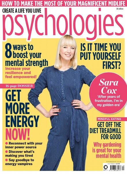 Psychologies UK – July 2022 Cover