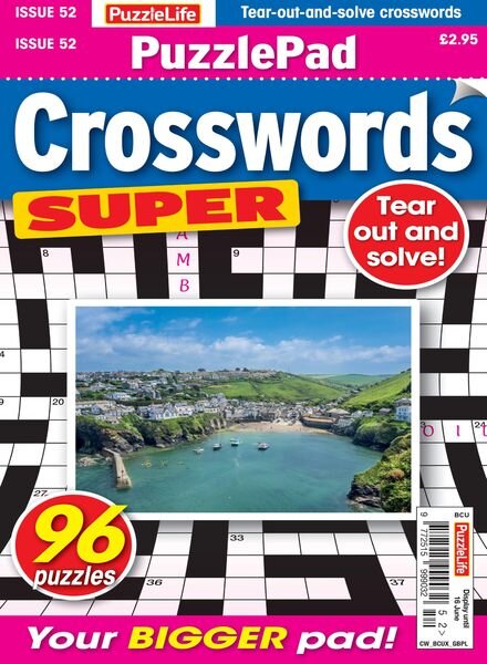 PuzzleLife PuzzlePad Crosswords Super – 19 May 2022 Cover