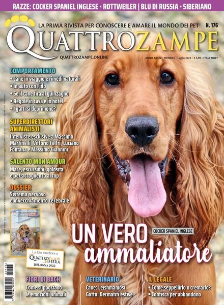 QuattroZampe – luglio 2022 Cover