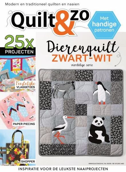 Quilt & Zo – mei 2022 Cover