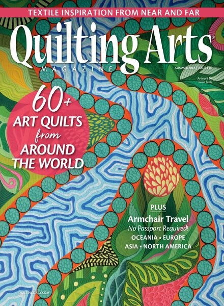 Quilting Arts – May-June 2022 Cover