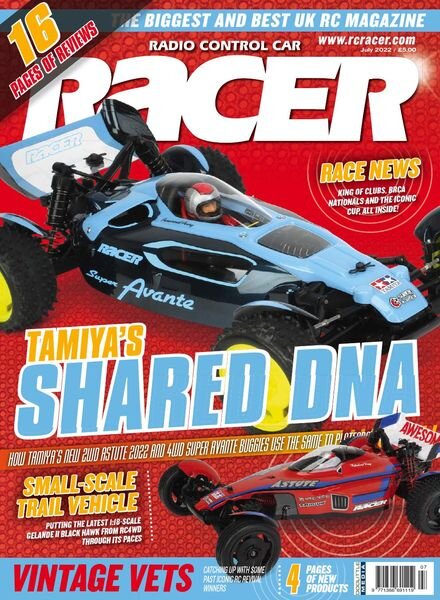 Radio Control Car Racer – July 2022 Cover