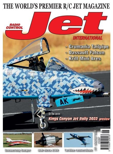 Radio Control Jet International – Issue 174 – June-July 2022 Cover