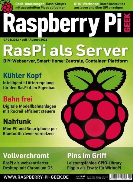 Raspberry Pi Geek – Juni 2022 Cover