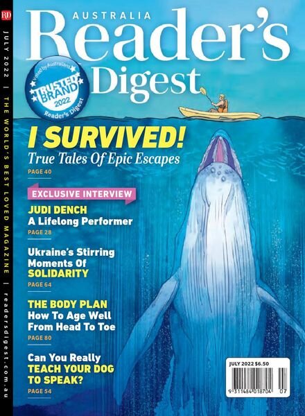 Reader’s Digest Australia & New Zealand – July 2022 Cover