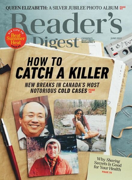Reader’s Digest Canada – June 2022 Cover