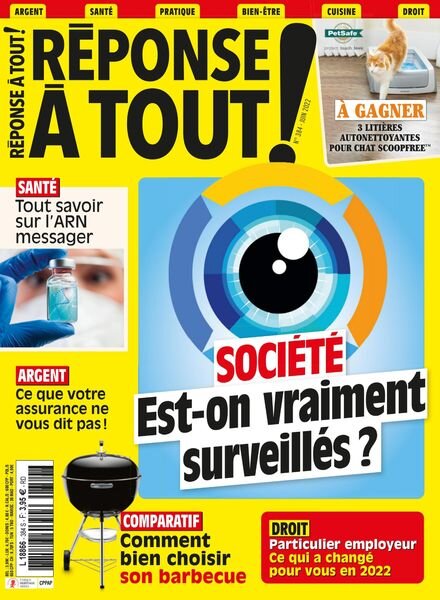Reponse a tout ! – Juin 2022 Cover
