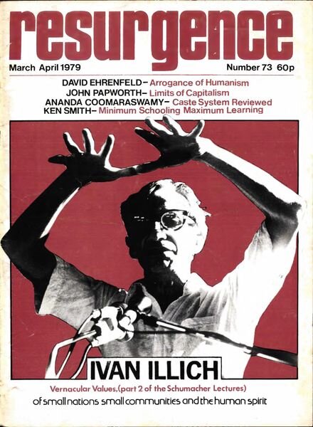 Resurgence & Ecologist – Resurgence 73 – March-April 1979 Cover