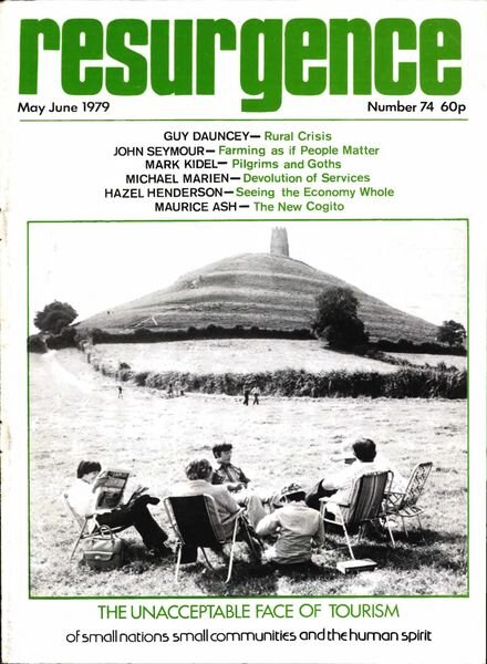 Resurgence & Ecologist – Resurgence 74 – May-June 1979 Cover