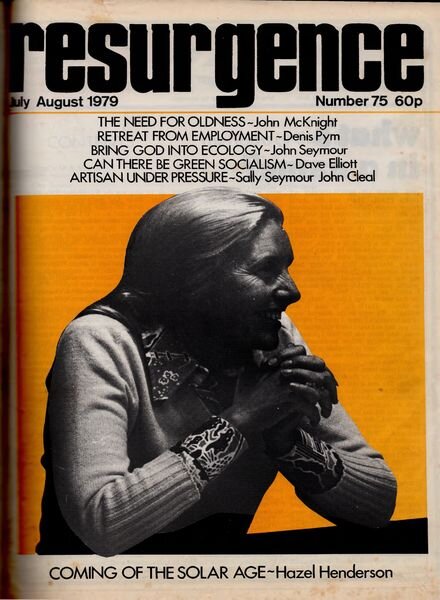 Resurgence & Ecologist – Resurgence 75 – July-August 1979 Cover
