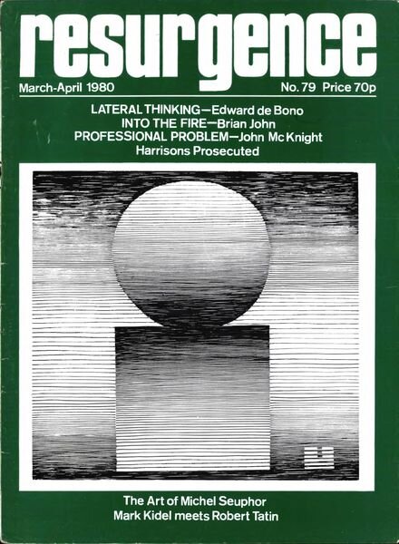 Resurgence & Ecologist – Resurgence 79 – March-April 1980 Cover