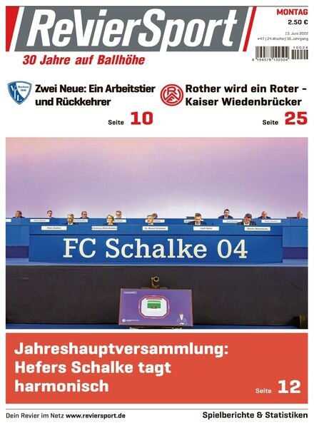 RevierSport – 13 Juni 2022 Cover