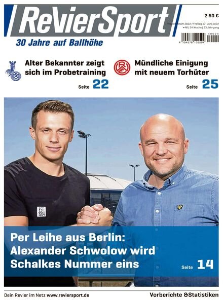 RevierSport – 16 Juni 2022 Cover