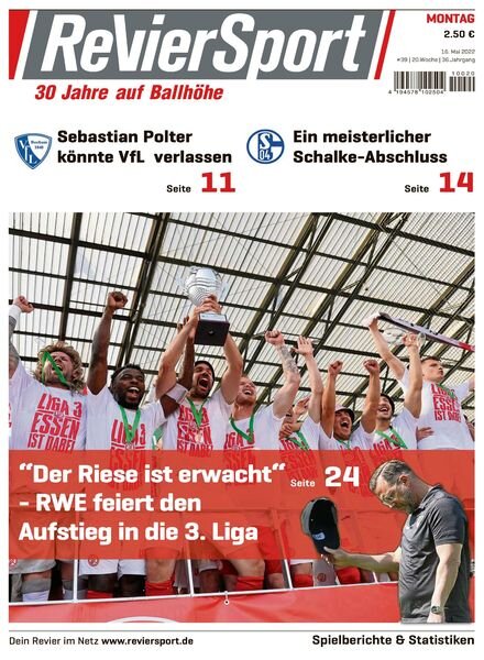 RevierSport – 16 Mai 2022 Cover