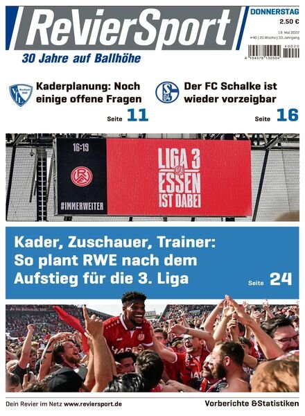 RevierSport – 19 Mai 2022 Cover