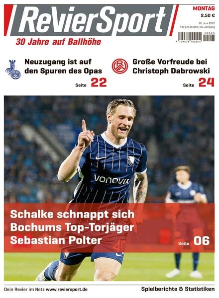 RevierSport – 20 Juni 2022 Cover