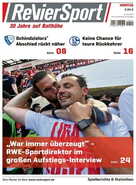 RevierSport – 23 Mai 2022 Cover