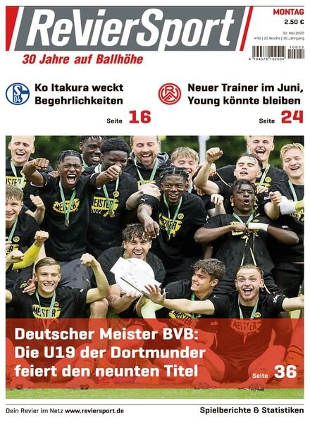 RevierSport – 30 Mai 2022 Cover