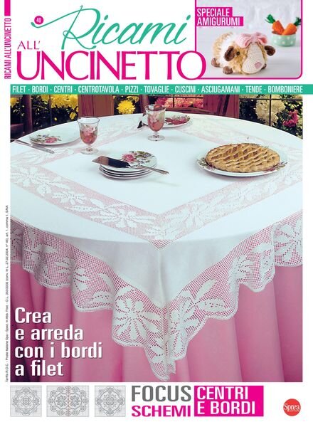 Ricami all’Uncinetto – maggio 2022 Cover
