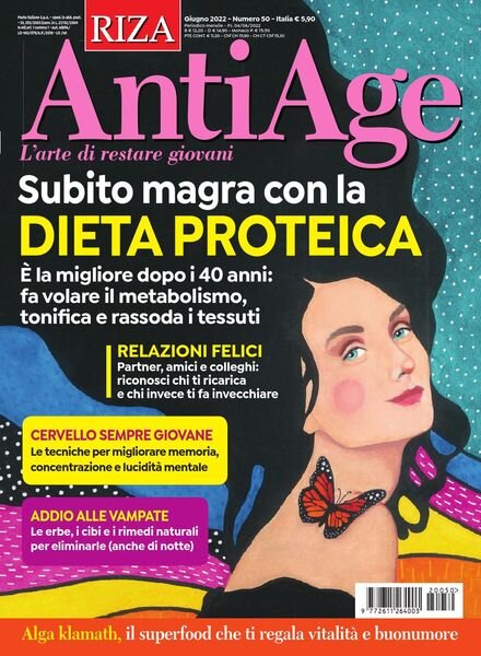 Riza AntiAge – Giugno 2022 Cover