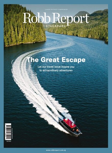 Robb Report Singapore – June 2022 Cover