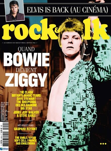 Rock & Folk – juillet 2022 Cover